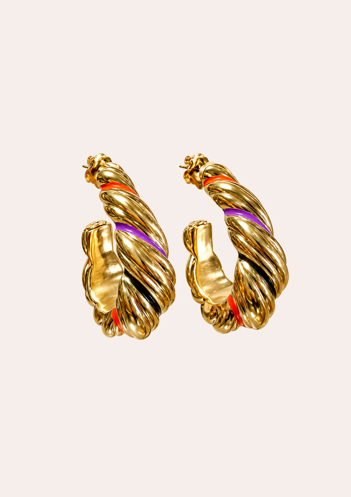 GAS Bijoux Earrings - Meltem Gold