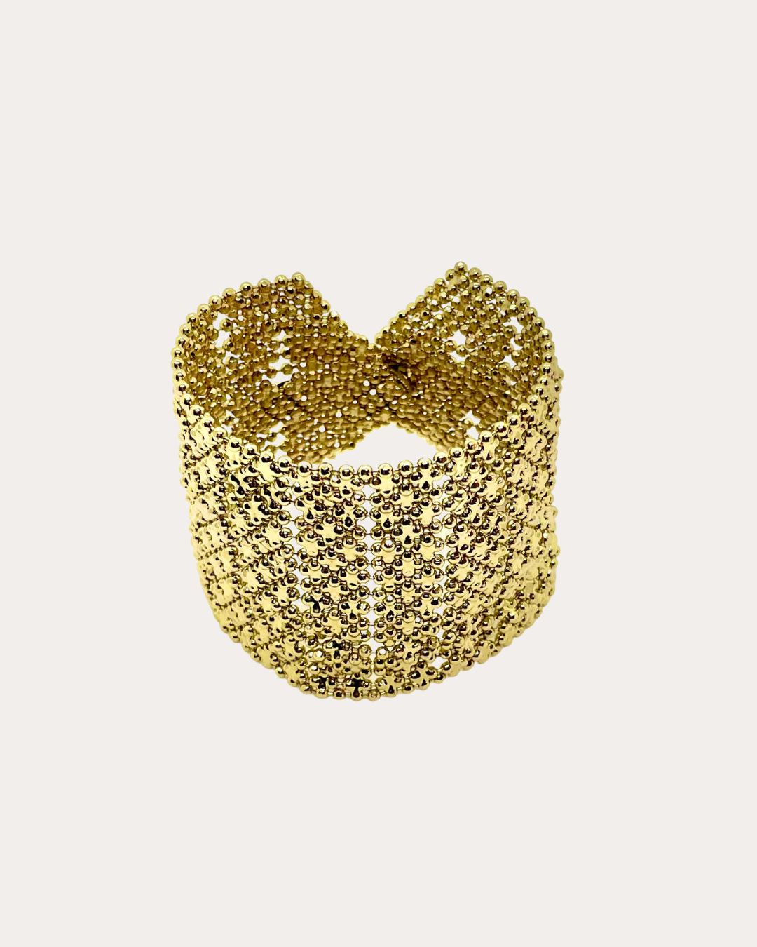 Bracelet GAS Bijoux - Manchette Chamiro or