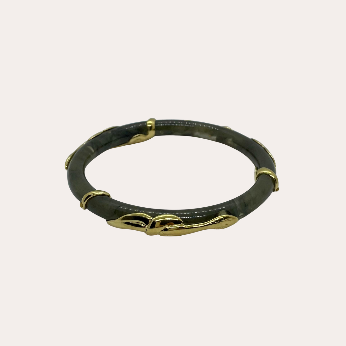 Bracelet GAS Bijoux - Jonc Cobra jonc acétate or / kaki