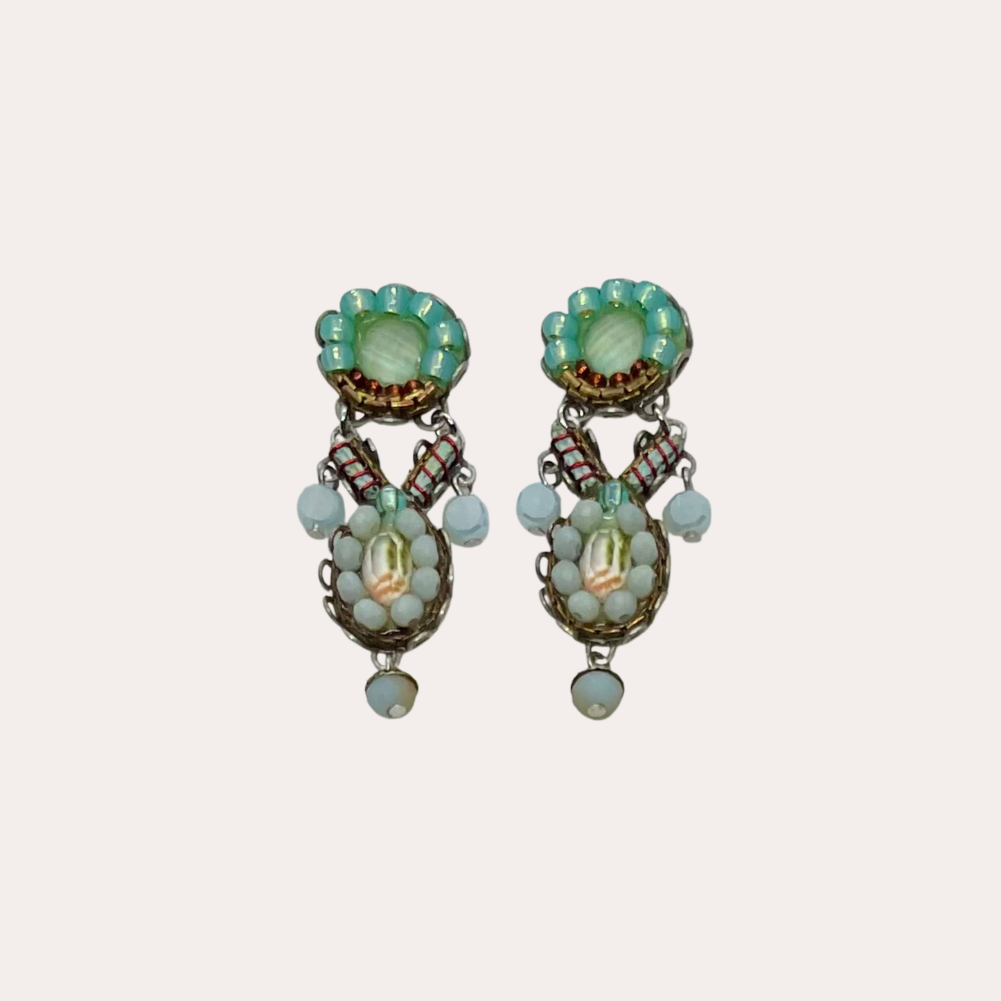 Boucles d'oreilles Ayala Bar - Mint flavor bleu clair