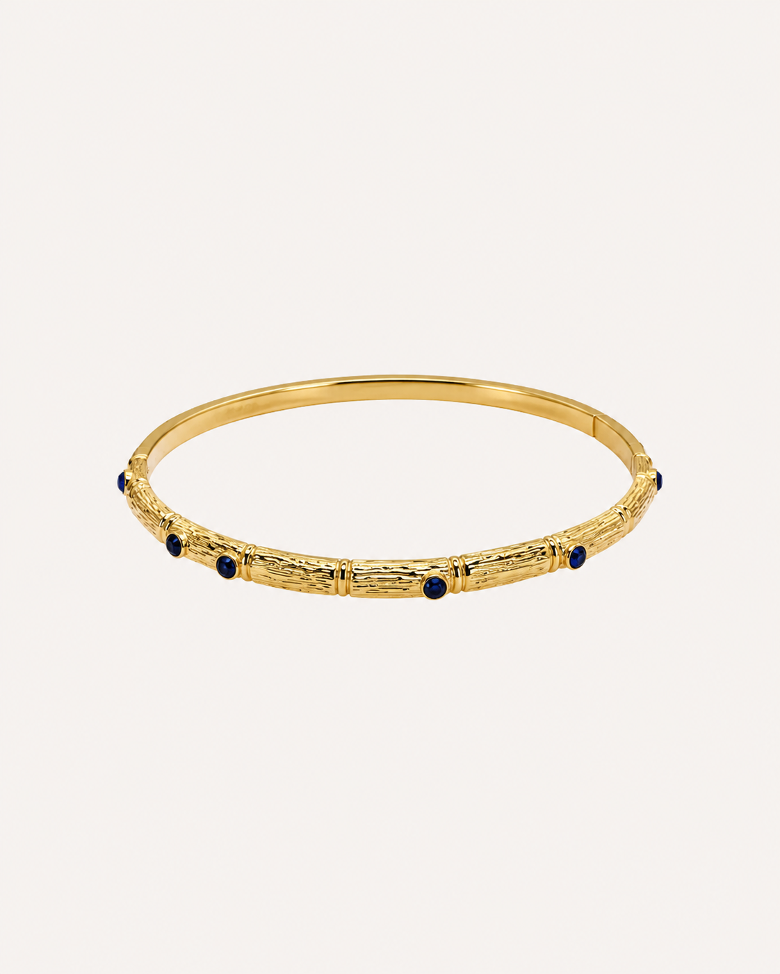 GAS Bijoux Bracelet - Bambini Navy / Gold Rhinestone Bangle