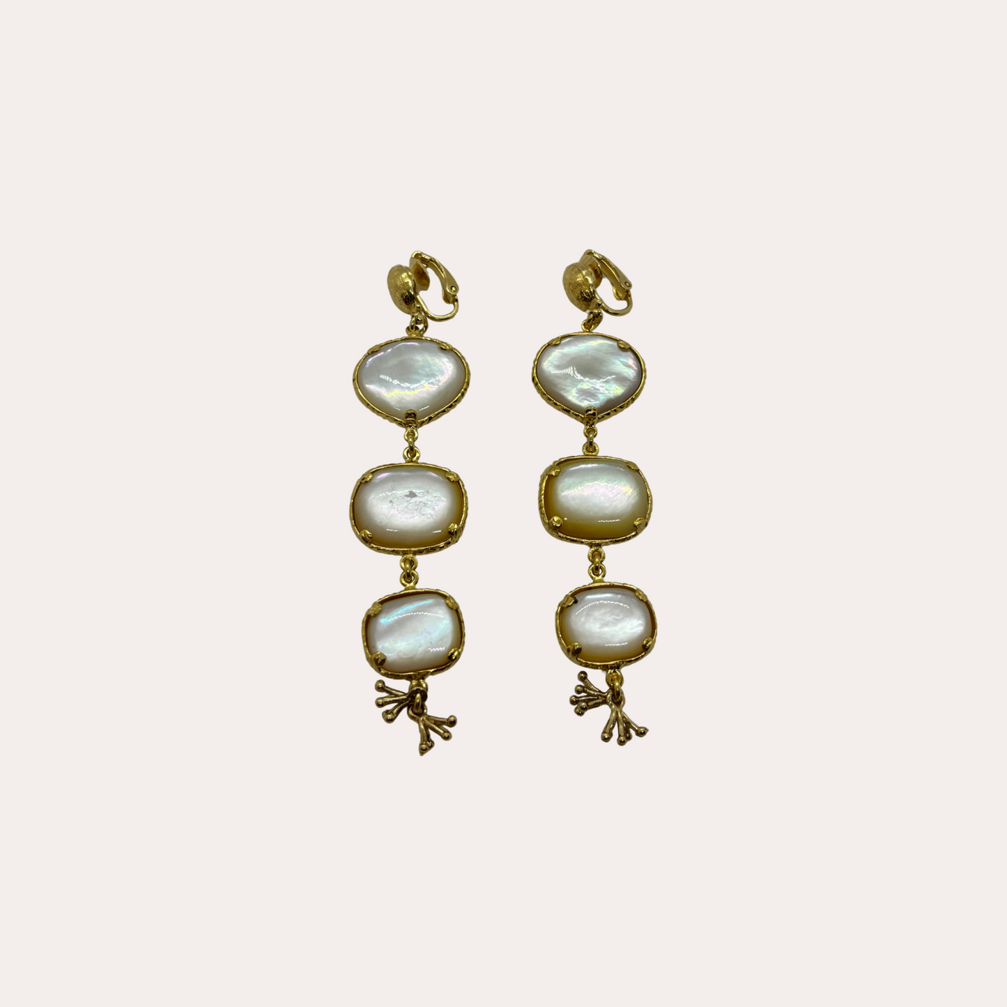 Boucles d'oreilles GAS Bijoux - Silène or CLIP