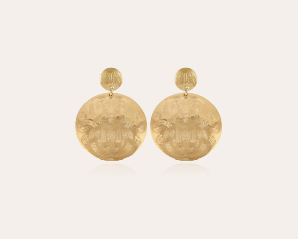 Boucles d'oreilles Gas Bijoux - Diva petit modèle or