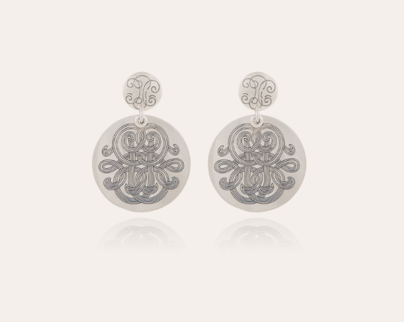 Boucles d'oreilles GAS Bijoux - Diva petit modèle argent