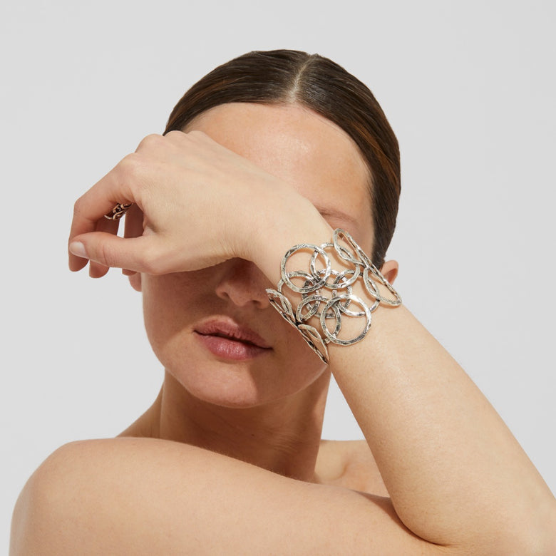 Manchette GAS Bijoux - Olympie argent