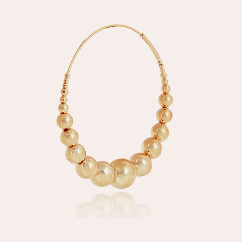 Boucles d'oreilles GAS Bijoux - Multiperla or