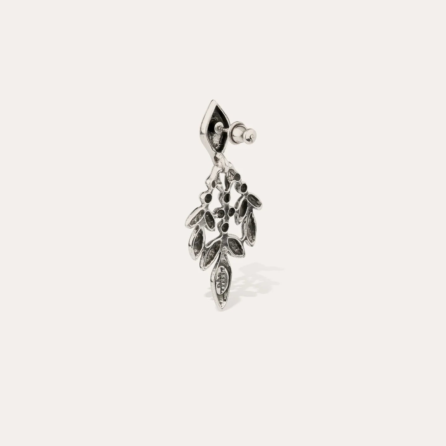 Boucles d'oreilles Gas Bijoux - Olea argent
