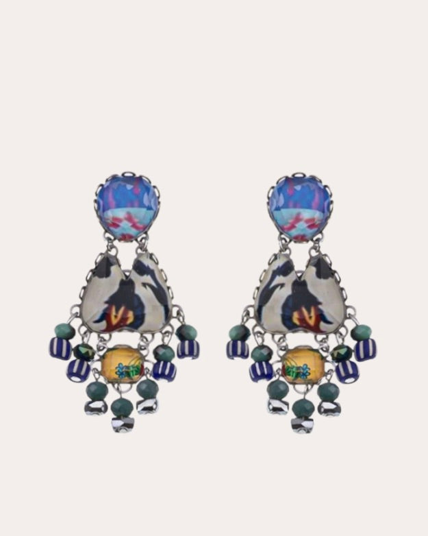 Boucles d'oreilles Ayala Bar - Candy twist Marshmallow  multicolores