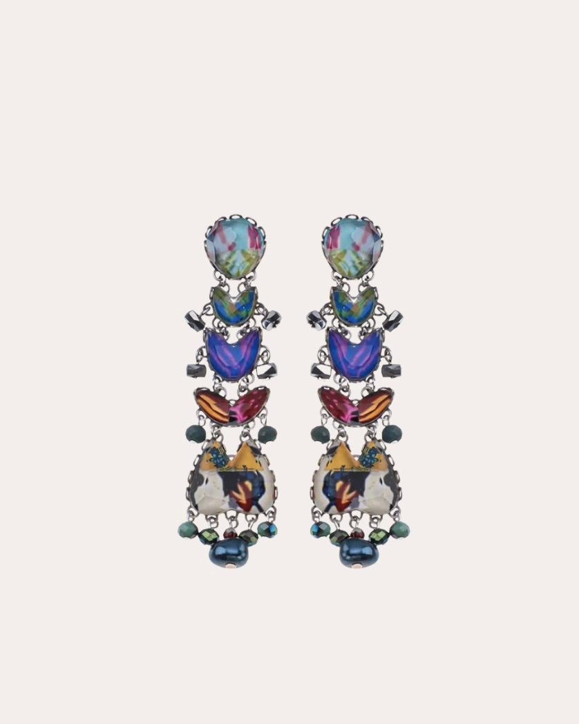 Boucles d'oreilles Ayala Bar - Candy twist Bonbon  multicolores