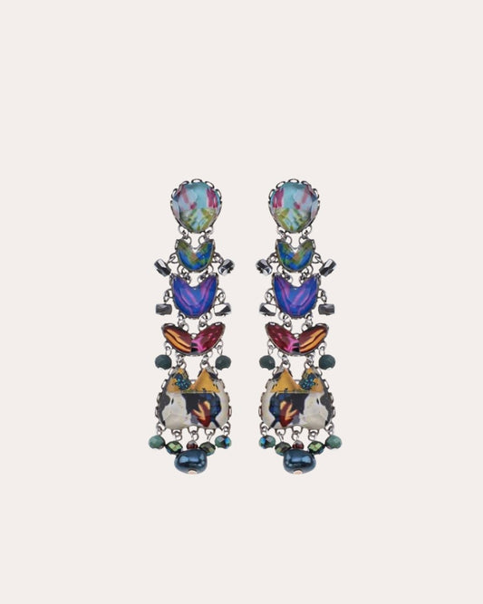 Ayala Bar Earrings - Candy Twist Bonbon Multicolored