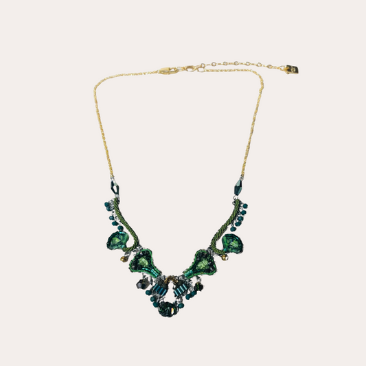 Collier Ayala Bar - Viridian Mood vert