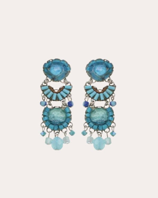 Ayala Bar Earrings - Blue Bayou Sky Turquoise