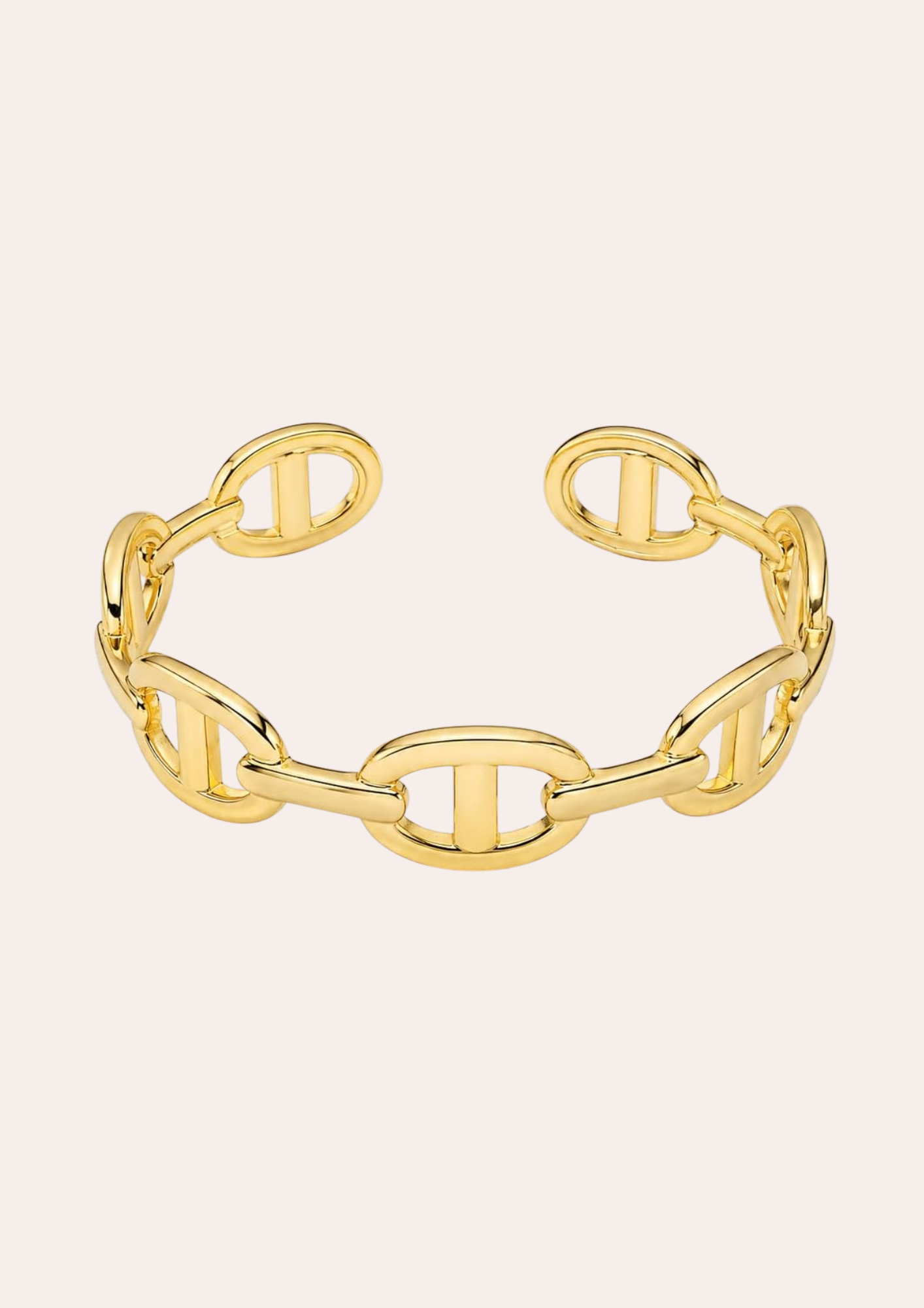 Bracelet Jonc or – Maille Marine