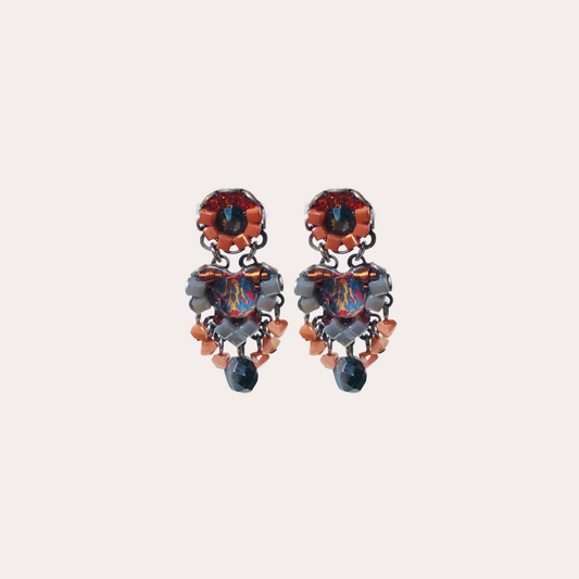 Boucles d'oreilles Ayala Bar - Ginger Spice petit modèle