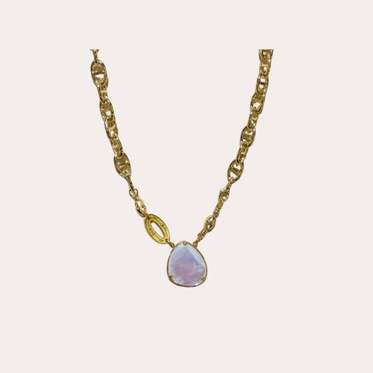 Collier GAS Bijoux - Billy nacre or