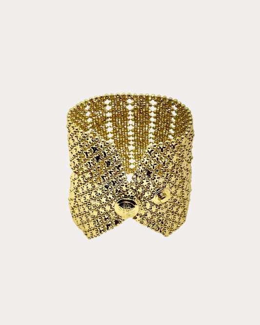 Bracelet GAS Bijoux -  Manchette Chamiro or