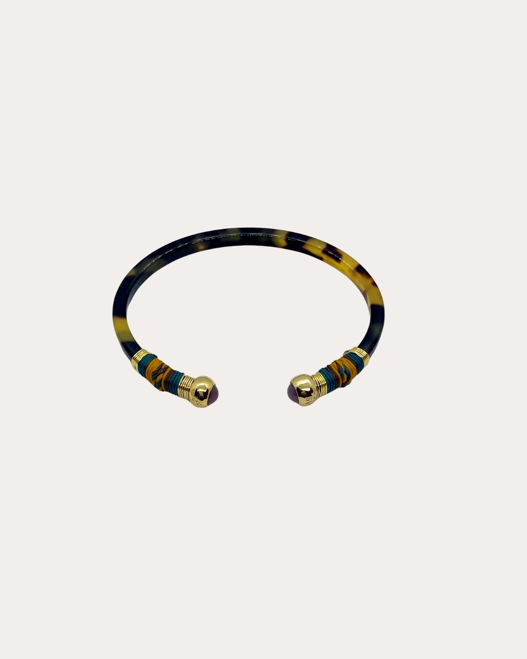 GAS Bijoux Bracelet - Sari Gold Acetate / Tortoiseshell