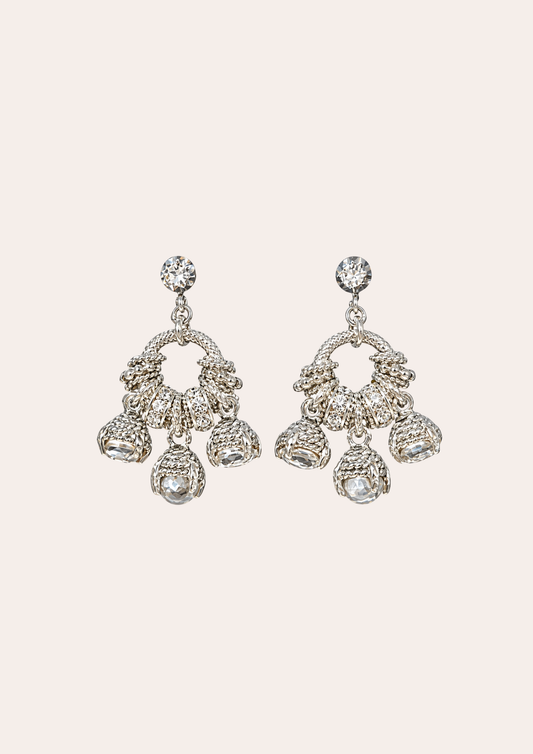 GAS Bijoux earrings - Lucce Maranzana silver small model