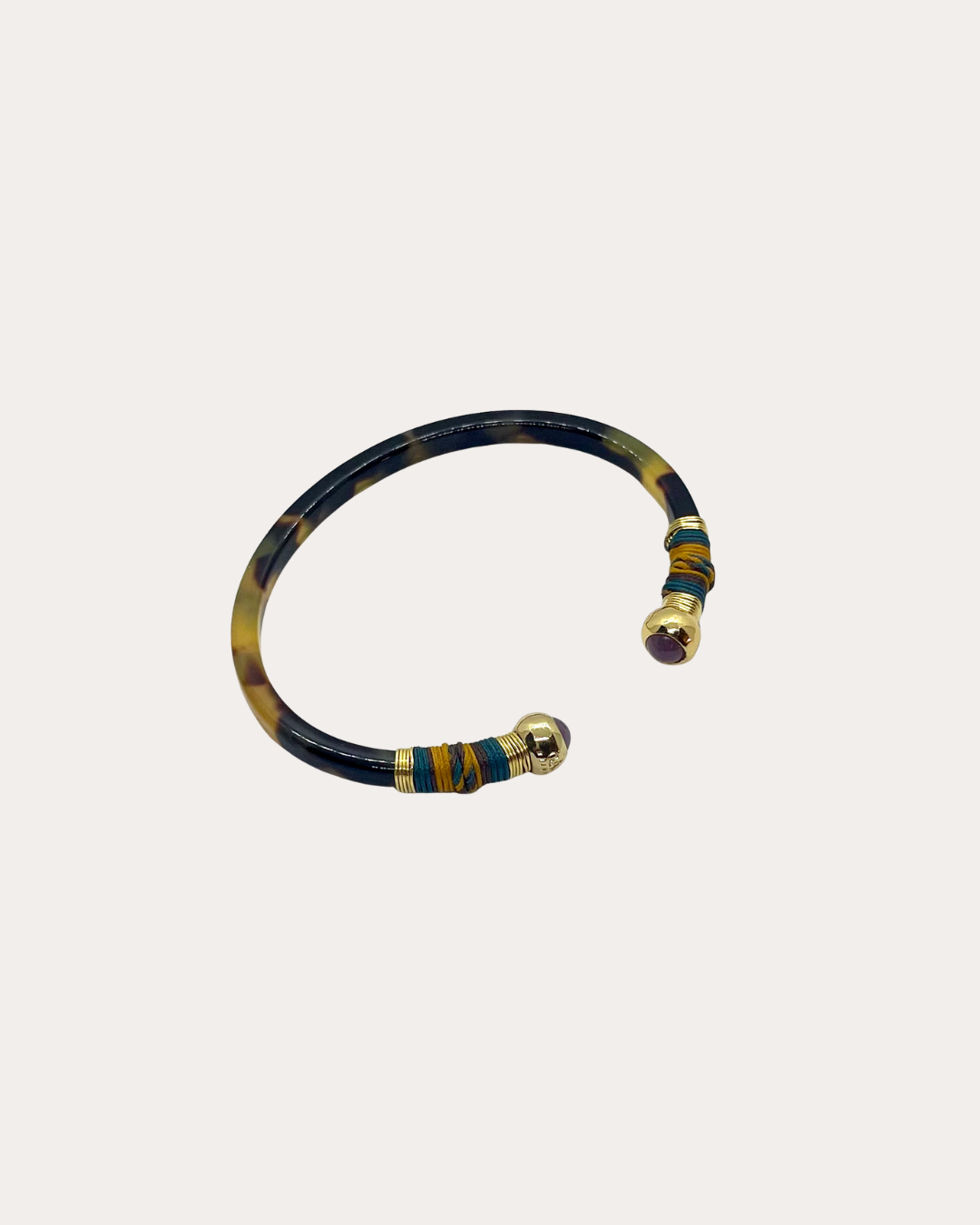 GAS Bijoux Bracelet - Sari Gold Acetate / Tortoiseshell