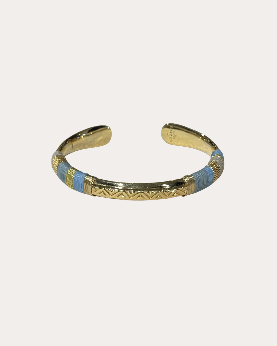 Bracelet GAS Bijoux - Massai or / bleu