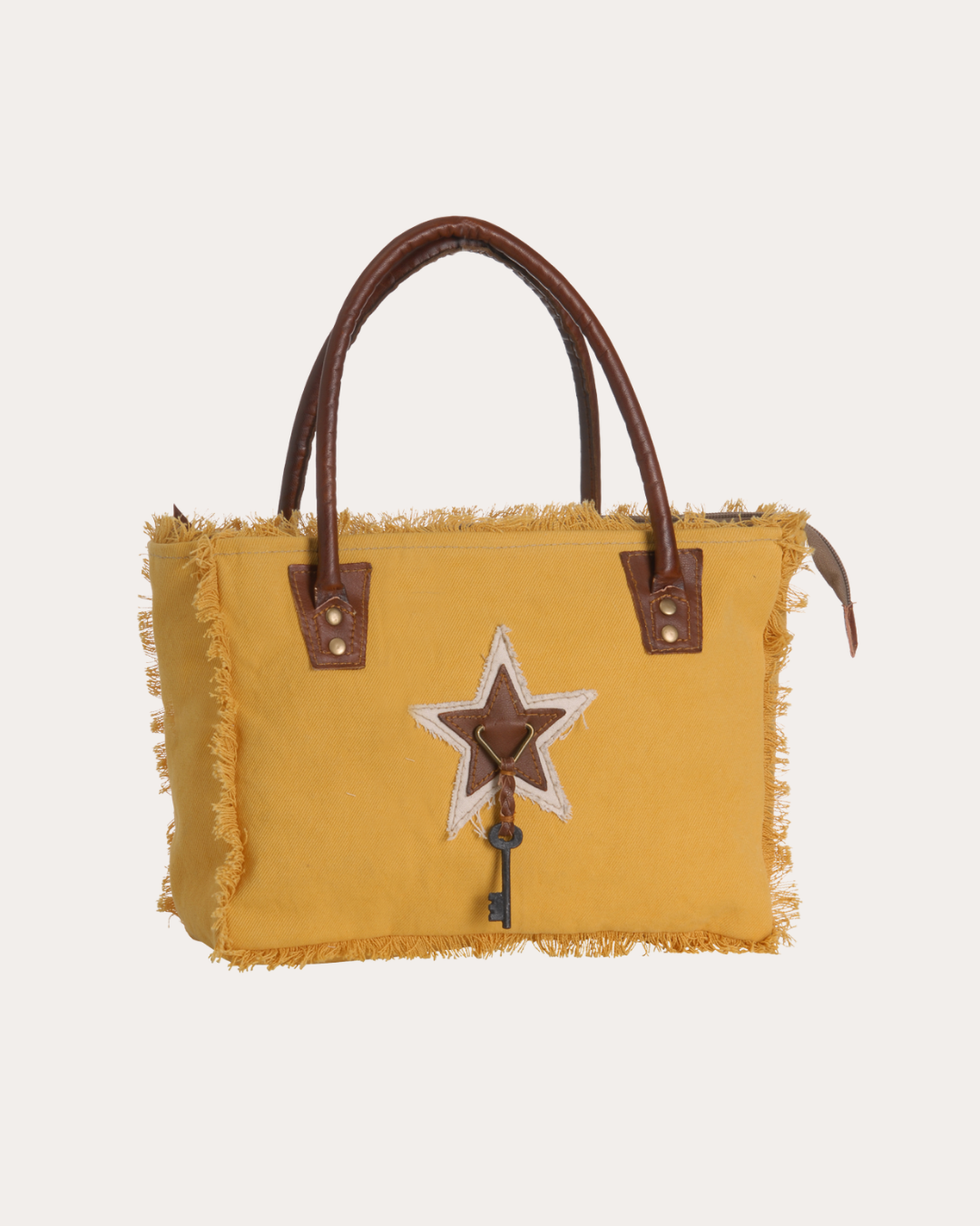 Red Earth Bag - "Sea Salt" yellow