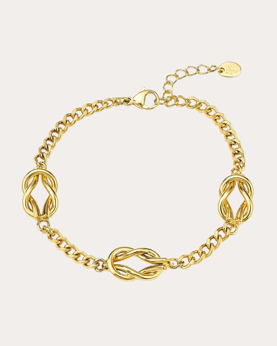 Gold-Plated Stainless Steel Bracelet