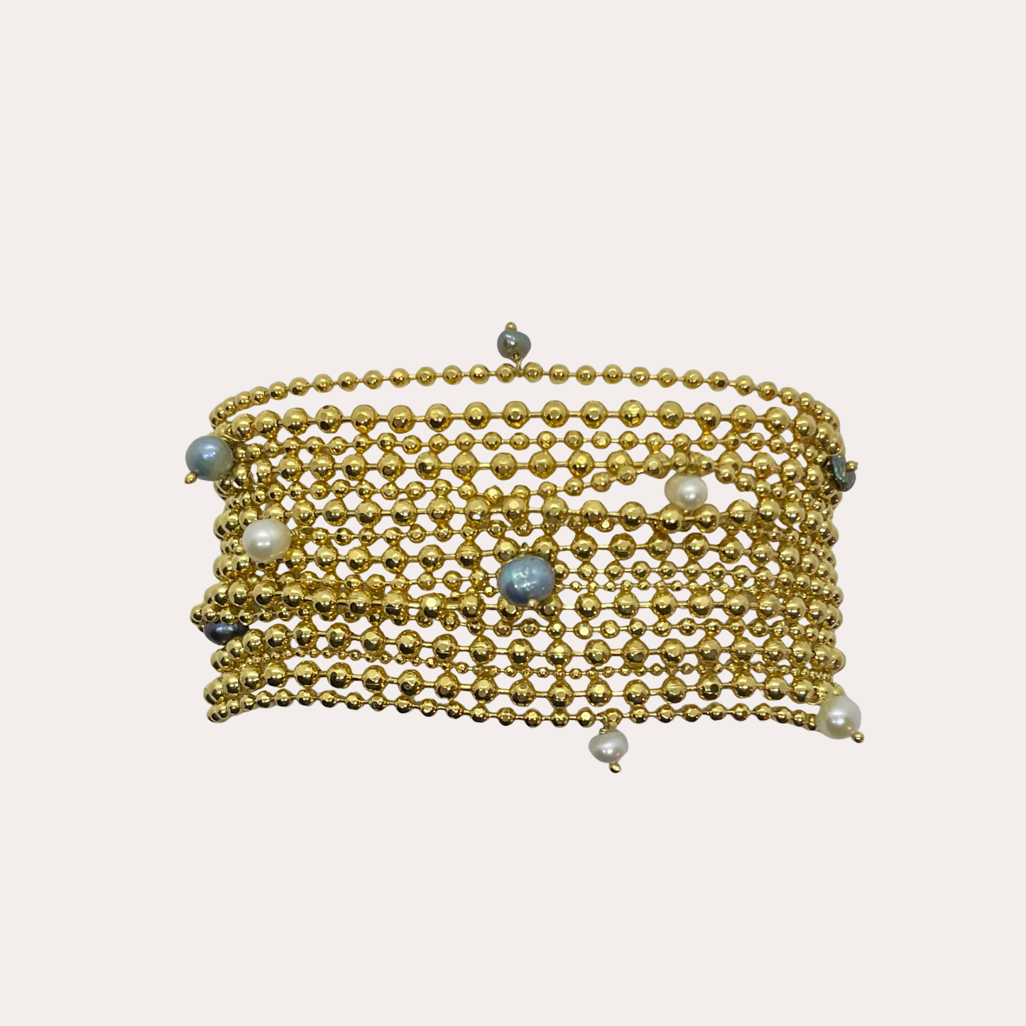 Bracelet GAS Bijoux - Roméo or / nacres