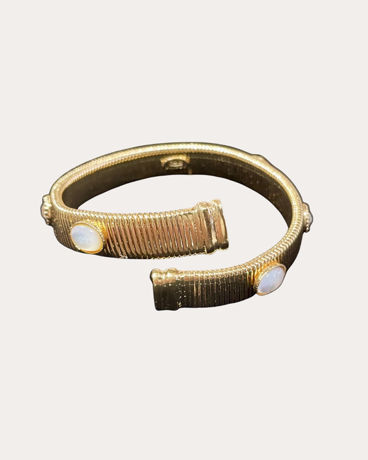 Gas Bijoux bracelet - Small Starlette model gold / mother-of-pearl
