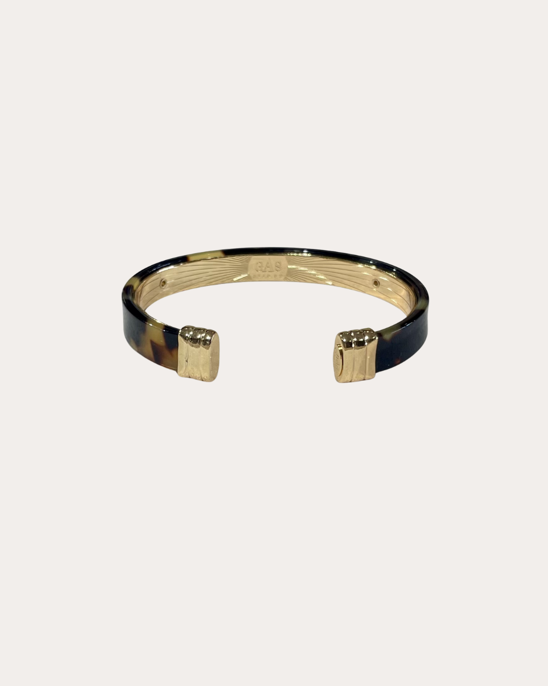 Bracelet Gas Bijoux - Jonc Céleste écaille / or