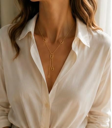 Collier Y acier inoxydable