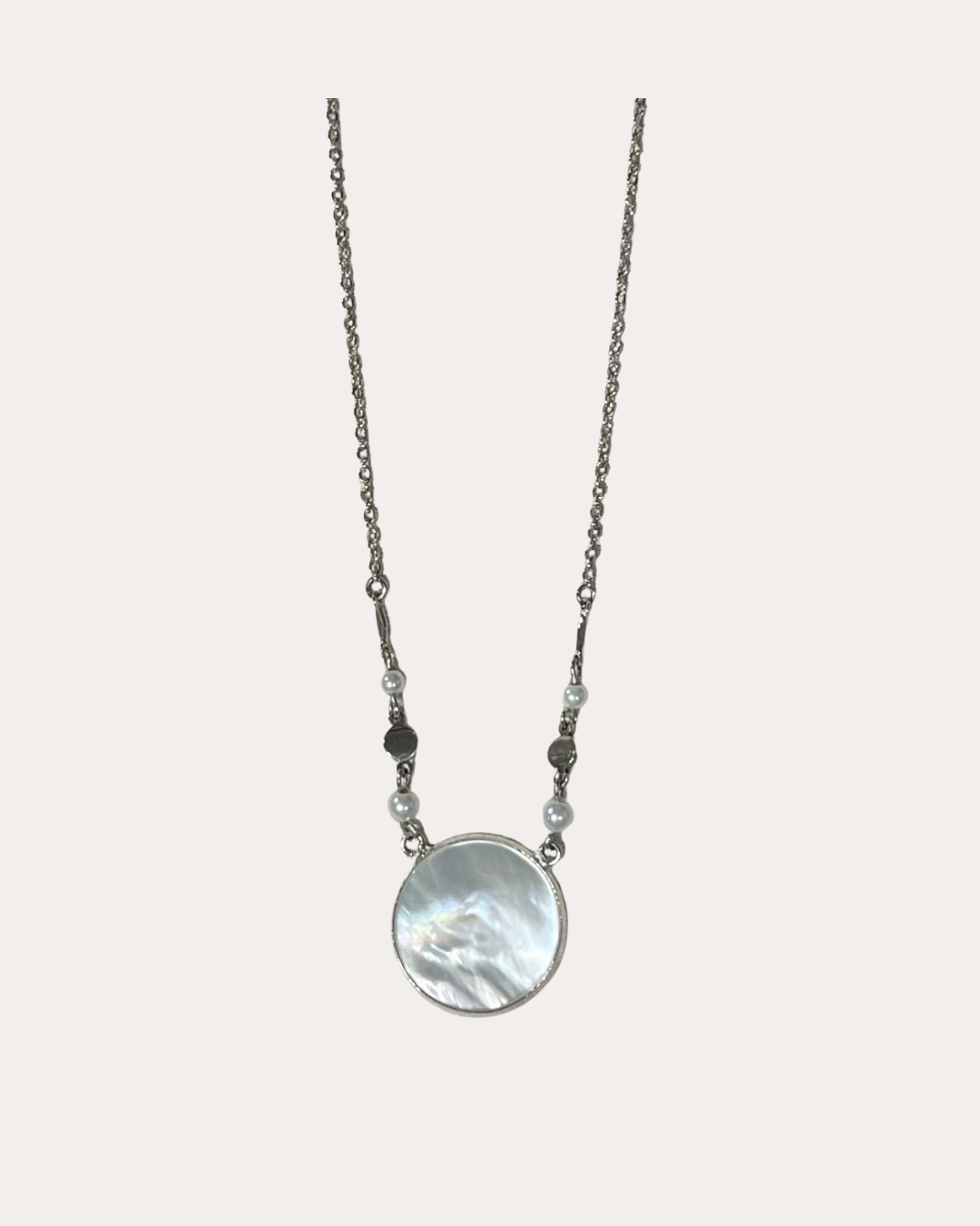 Collier Chorange Bijoux - argenté / nacre