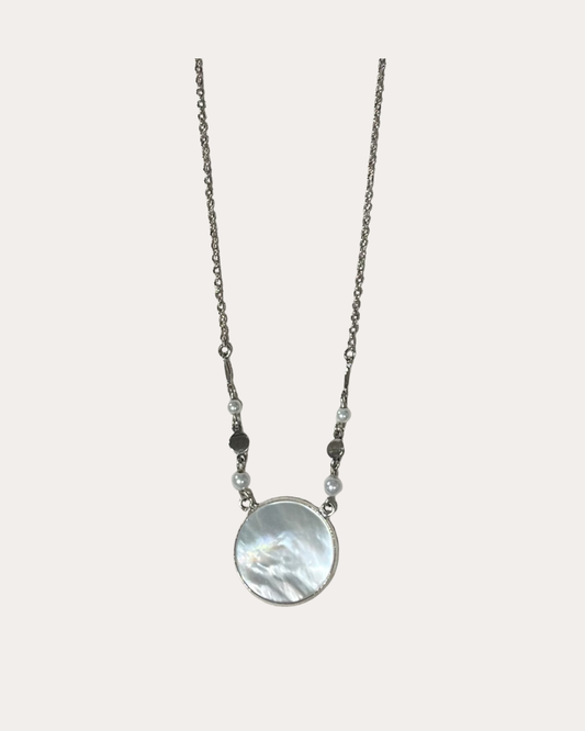 Collier Chorange Bijoux - argenté / nacre