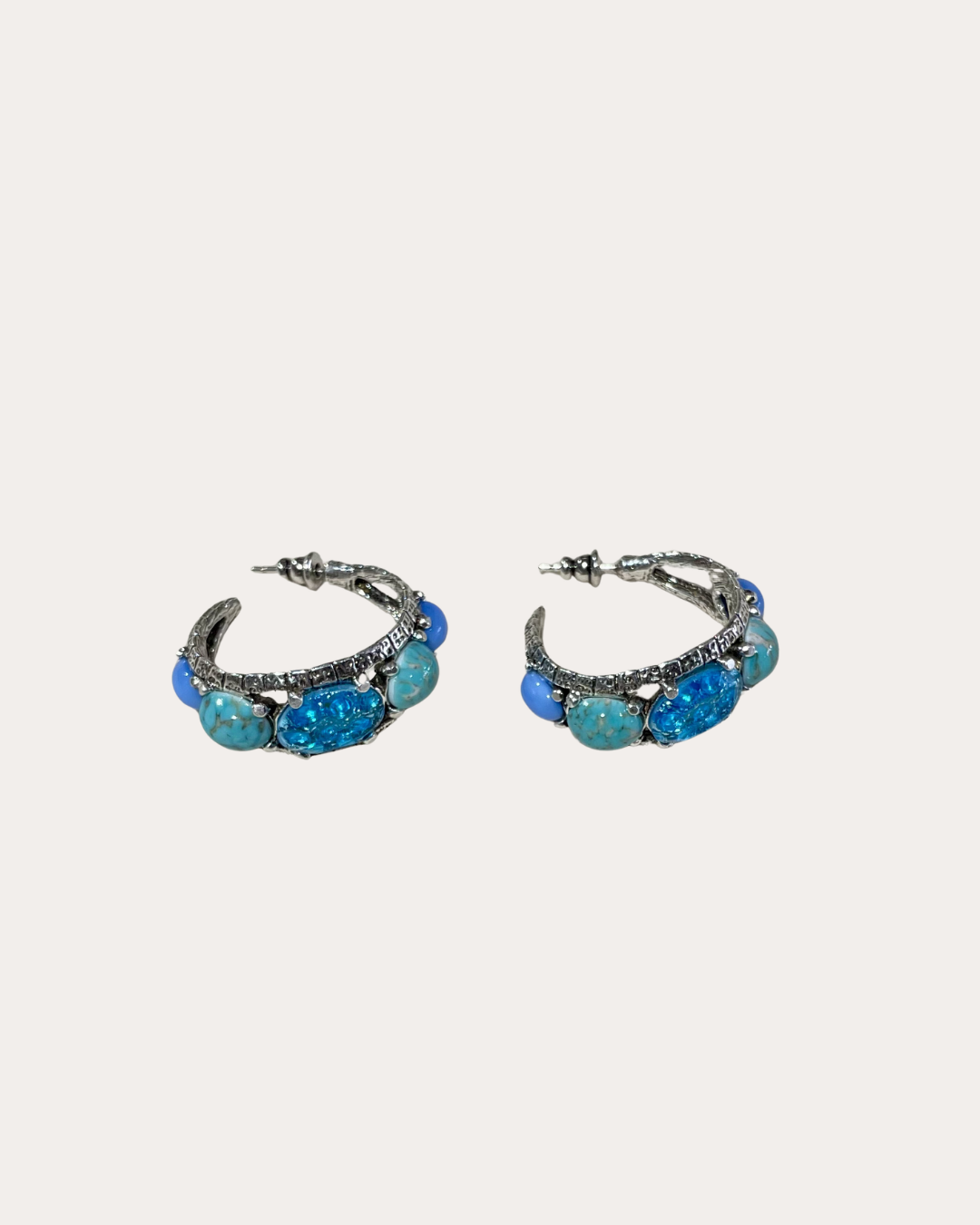 Boucles d'oreilles Gas Bijoux - Créoles 0rea argent