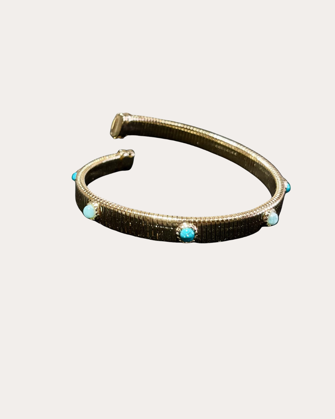 Bracelet Gas Bijoux - Starlette or / turquoise