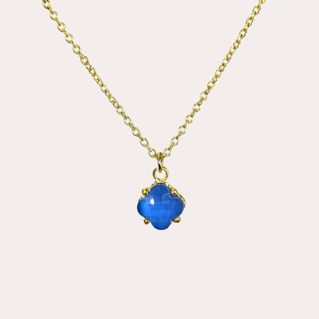 Collier Chorange Bijoux - Angeline bleu or