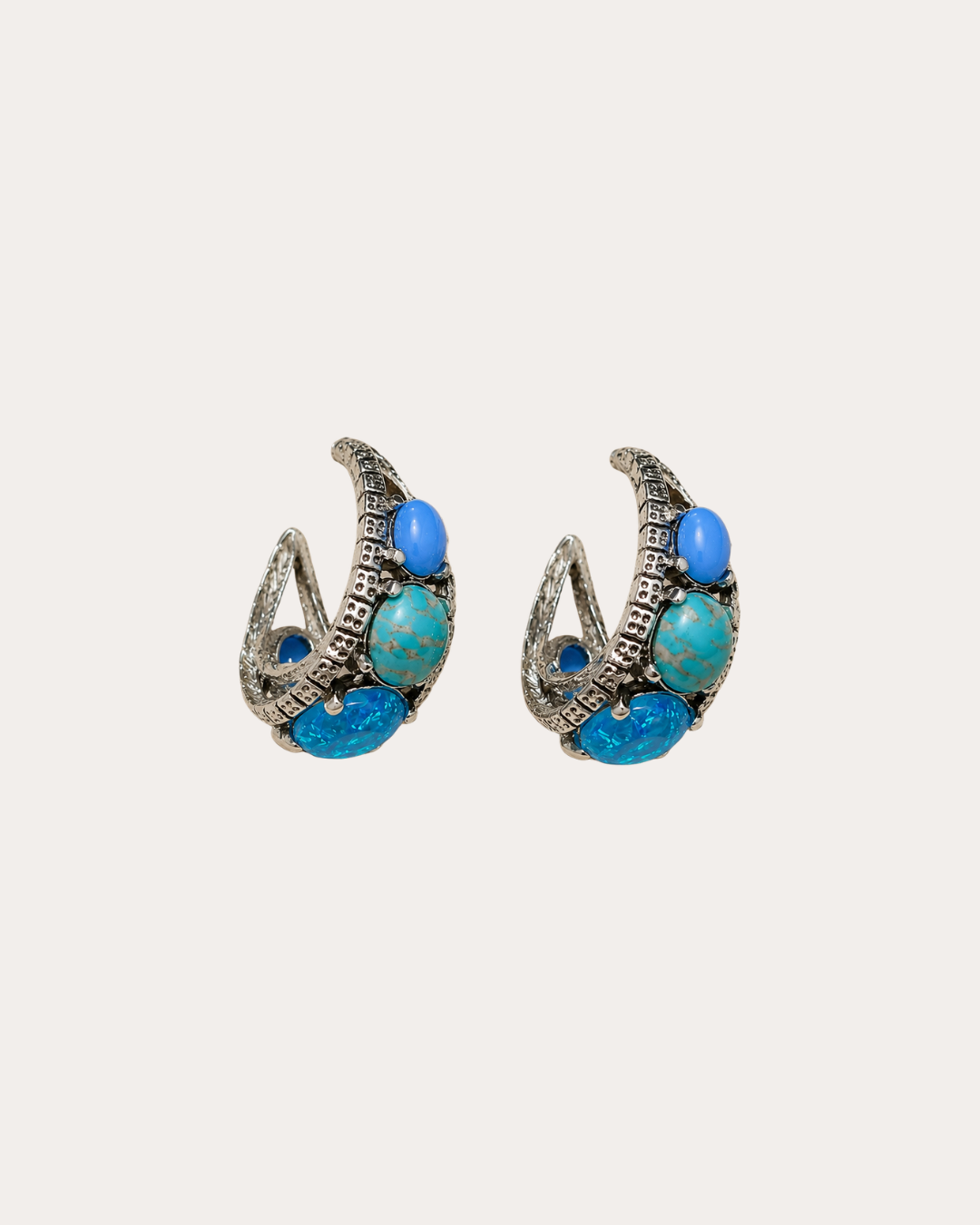 Boucles d'oreilles Gas Bijoux - Créoles 0rea argent