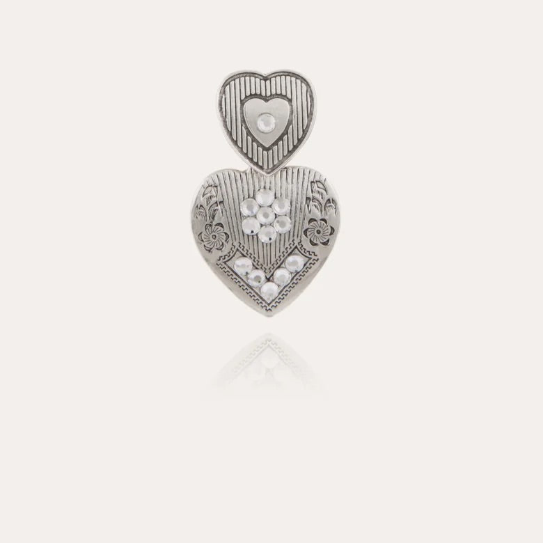 Boucles d'oreilles GAS Bijoux - Love mini argent