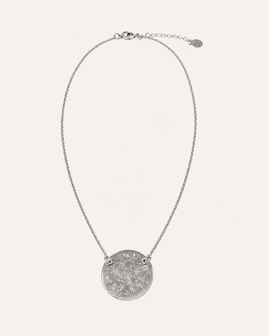 Gas Bijoux Necklace - Small Silver Diva Model