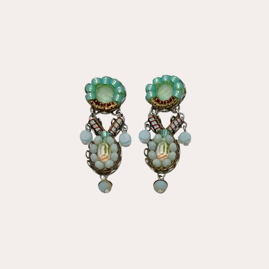 Boucles d'oreilles Ayala Bar - Mint flavor bleu clair
