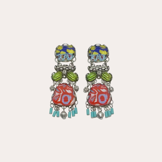 Boucles d'oreilles Ayala Bar - Carnival multicolores
