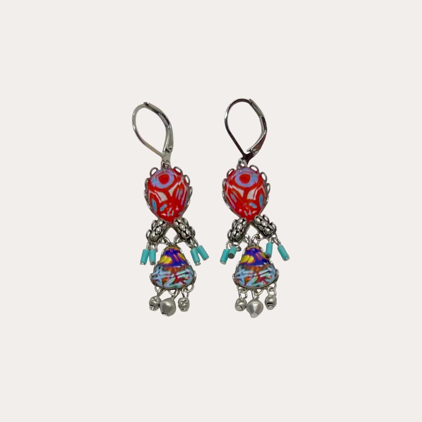Boucles d'oreilles Ayala Bar - Carnival multicolores