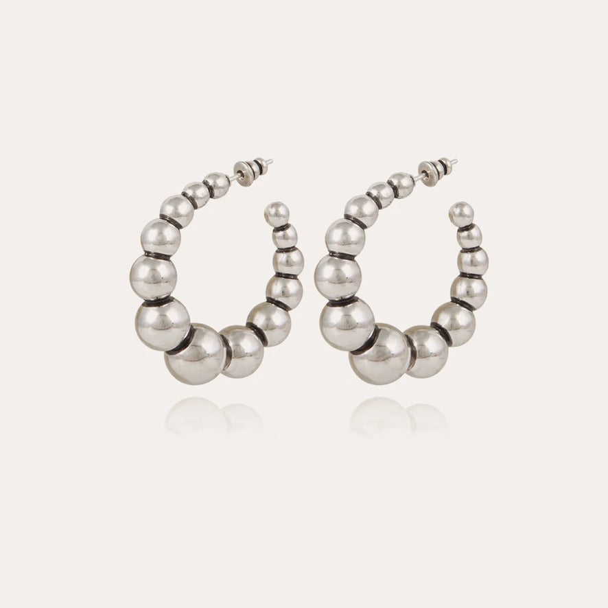 Boucles d'oreilles GAS Bijoux - Andy argent