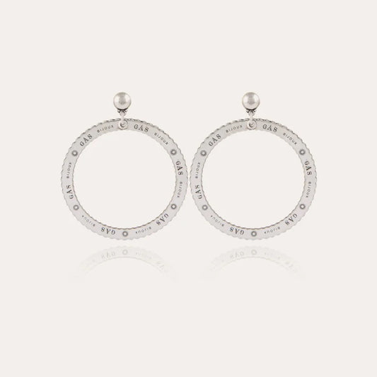 Boucles d'oreilles GAS Bijoux - Bolduc argent