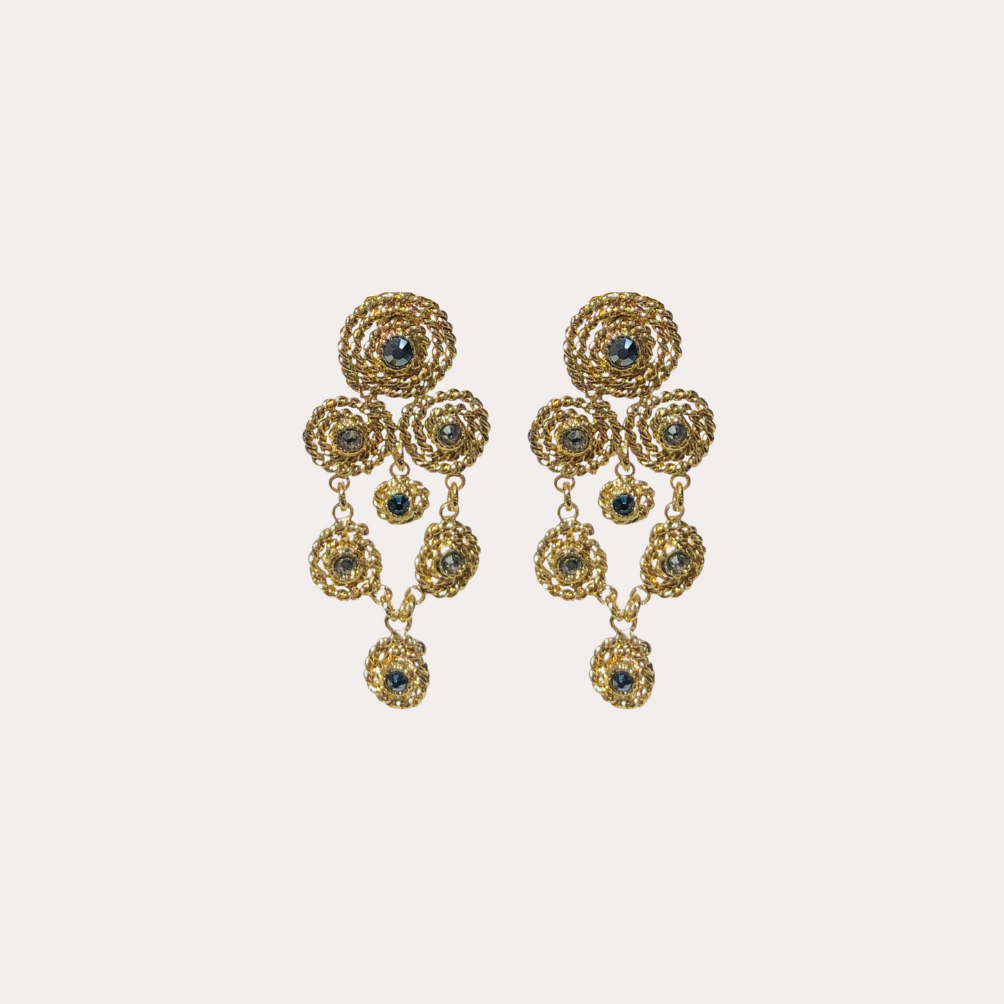 Boucles d'oreilles GAS Bijoux - Mistral or