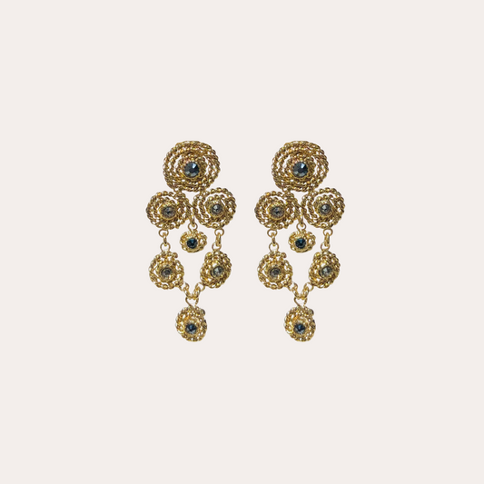 Boucles d'oreilles GAS Bijoux - Mistral or