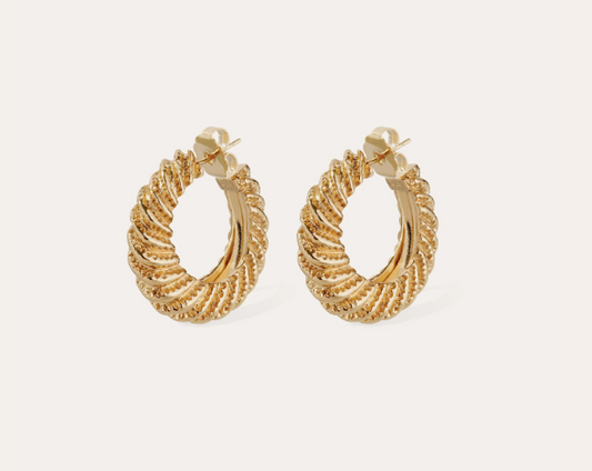 Boucles d'oreilles GAS Bijoux - Kontiki or