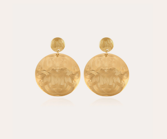 Boucles d'oreilles GAS Bijoux - Diva grand modèle or