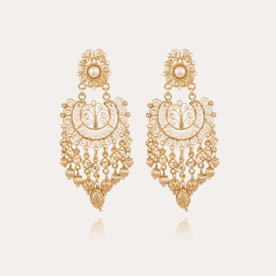 Boucles d'oreilles GAS Bijoux - Chana or