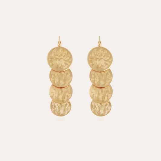 Boucles d'oreilles GAS Bijoux - Very diva quadruple or