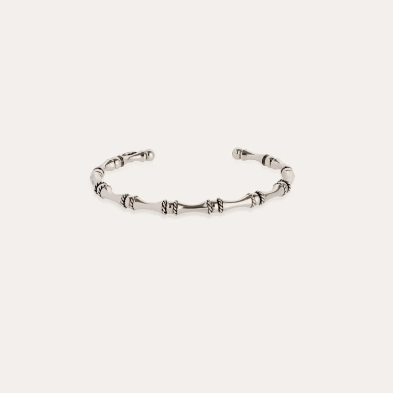 Bracelet Gas bijoux - Bambou jonc mini argent